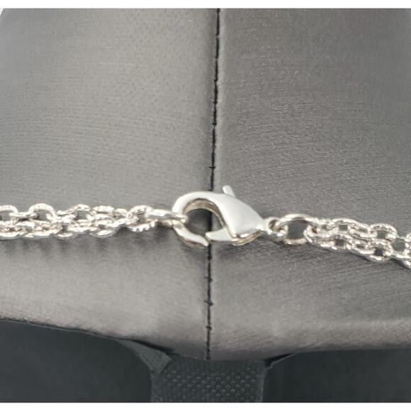 Serena Williams Signature Collection Woven Mesh Bib Necklace & Earrings Set NIB - Picture 5 of 7